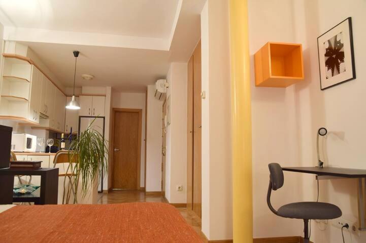Estudio Acogedor Y Luminoso Apartman Madrid Kültér fotó